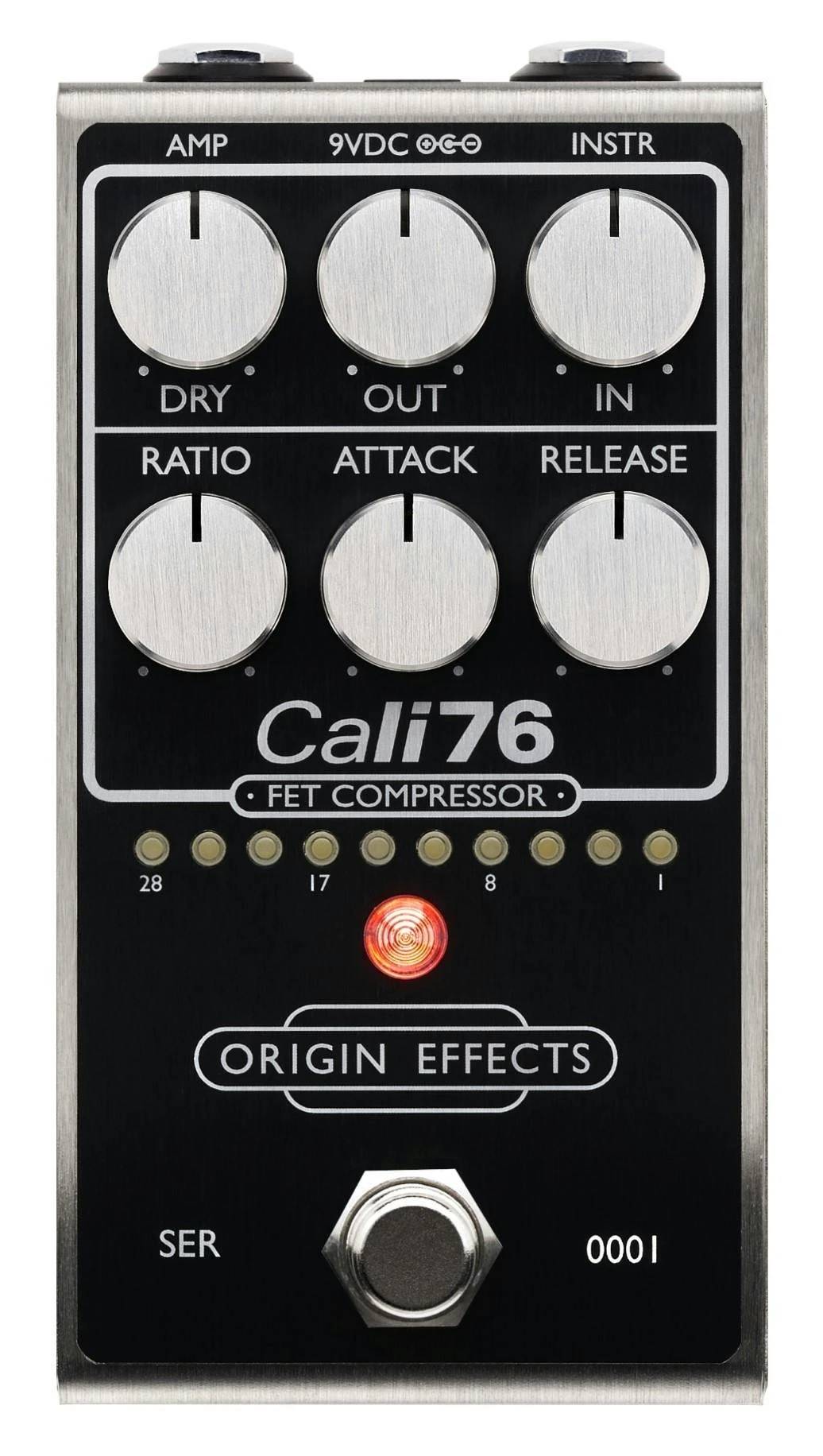 Origin Effects Cali76 FET Compressor Black 메인 대표 이미지