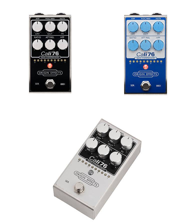 Cali76 Bass Compressor 색상 라인업 컷