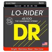 DR Lo Rider 핸드메이드 베이스 스트링 스테인레스 로라이더 MLH-45 (045-100) / 4현/DR 베이스기타 스트링